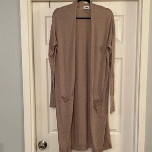 Old Navy Women's Tan Cardigan Sweater